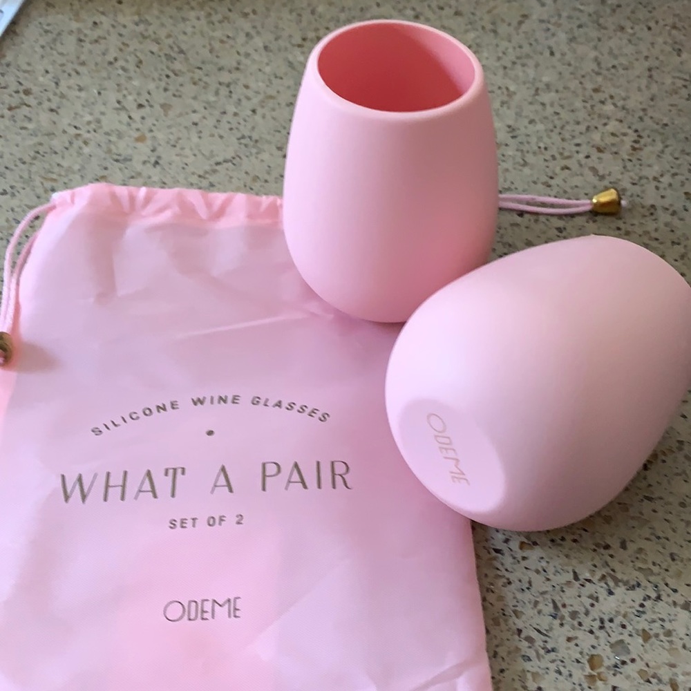 Odeme Silicone Wine Glasses